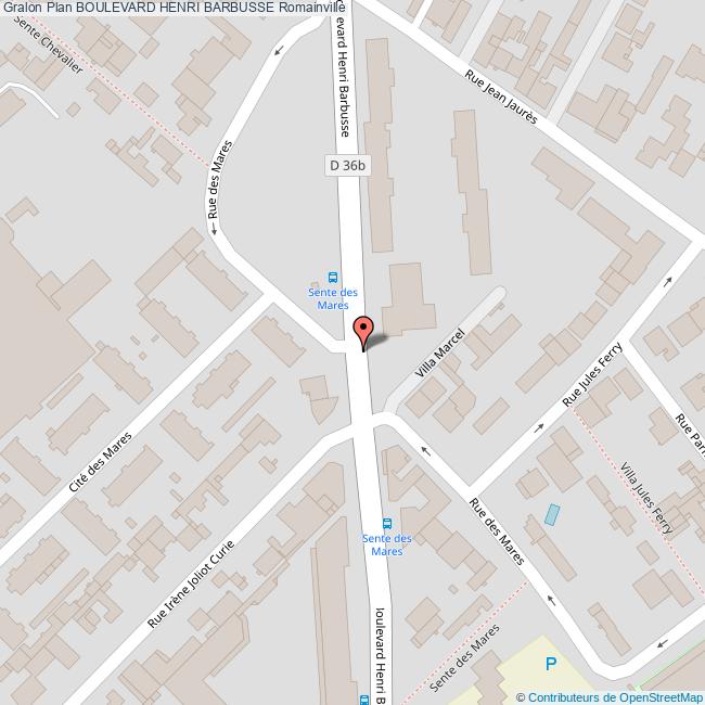 Boulevard HENRI BARBUSSE Romainville