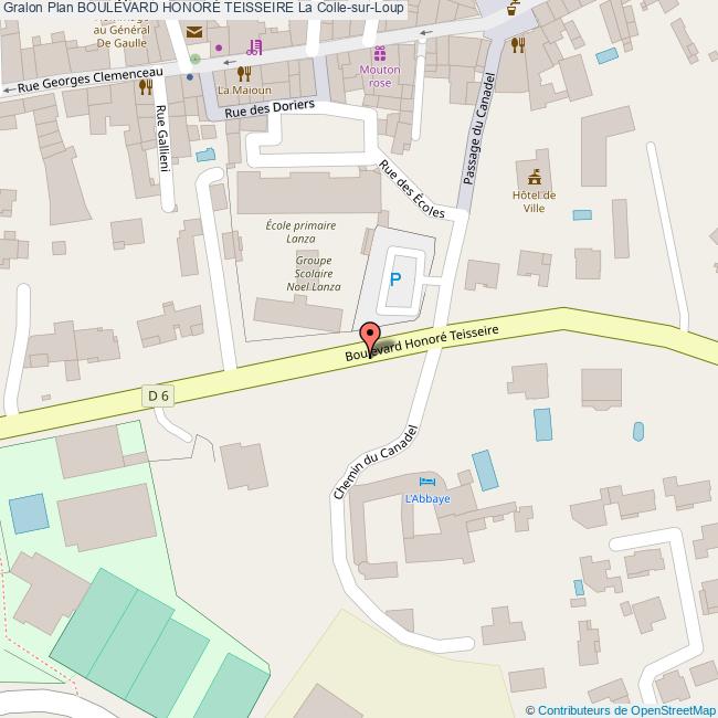 Boulevard HONORÉ TEISSEIRE La CollesurLoup