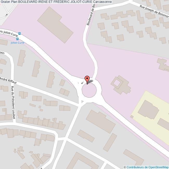 Boulevard IRÈNE ET FRÉDÉRIC JOLIOTCURIE Carcassonne