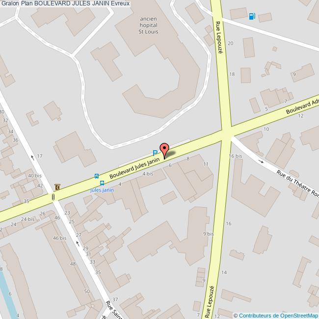 Boulevard JULES JANIN Evreux