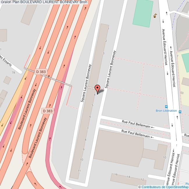 Boulevard LAURENT BONNEVAY Bron