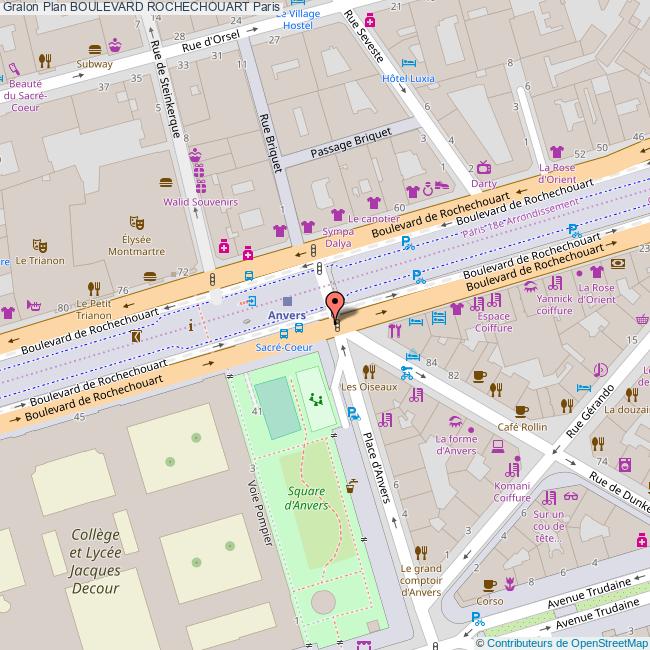 Boulevard ROCHECHOUART Paris Boulevard ROCHECHOUART Paris