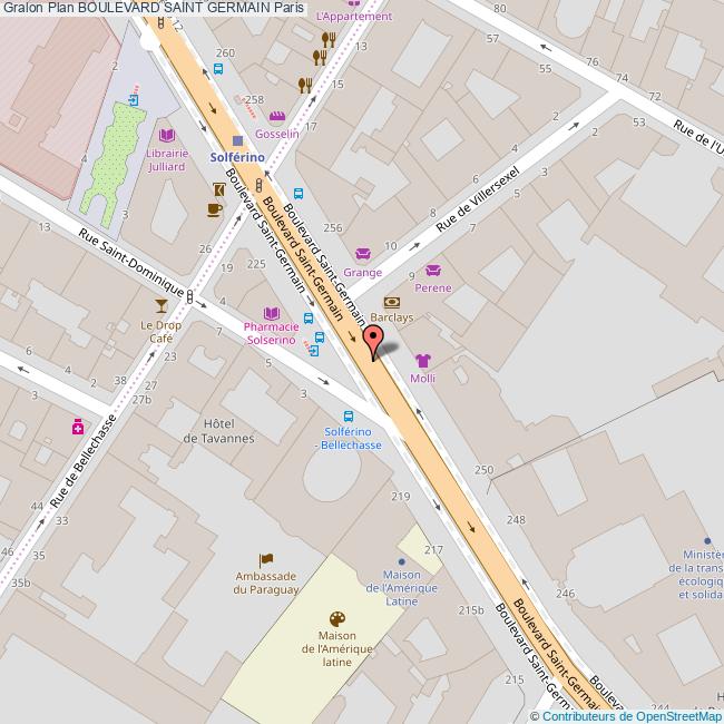 Boulevard SAINT GERMAIN Paris