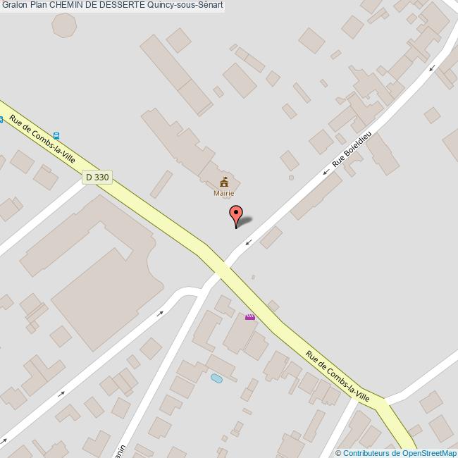 Chemin de DESSERTE QuincysousSénart