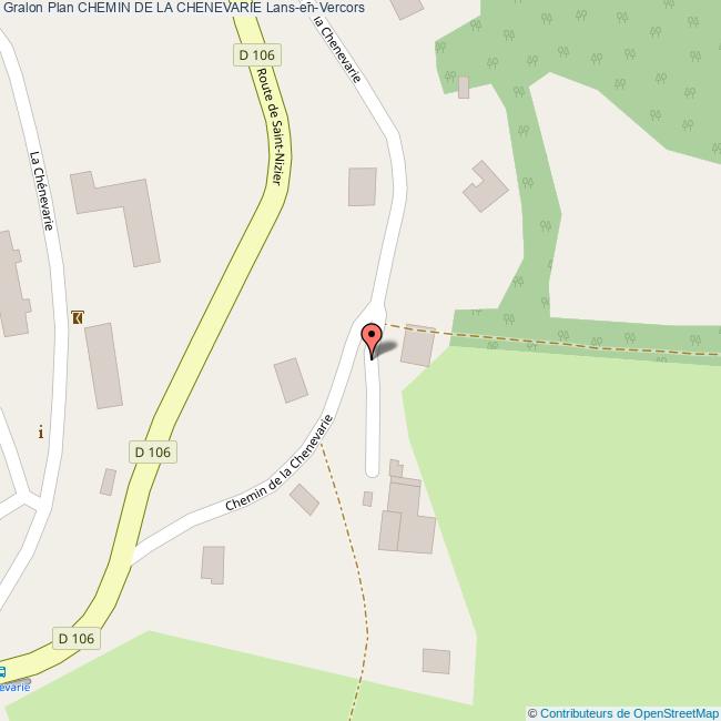 Chemin de la CHENEVARIE LansenVercors