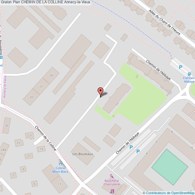 Chemin de la COLLINE AnnecyleVieux