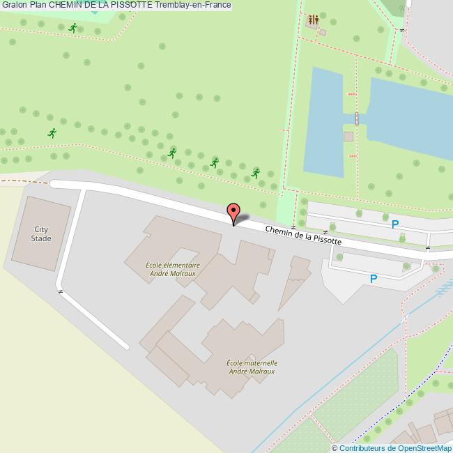 Chemin de la PISSOTTE TremblayenFrance