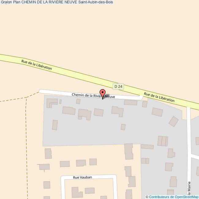 Chemin de la RIVIÈRE NEUVE SaintAubindesBois