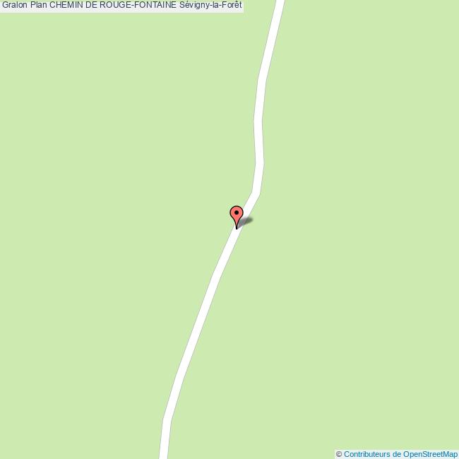 Chemin de ROUGEFONTAINE SévignylaForêt