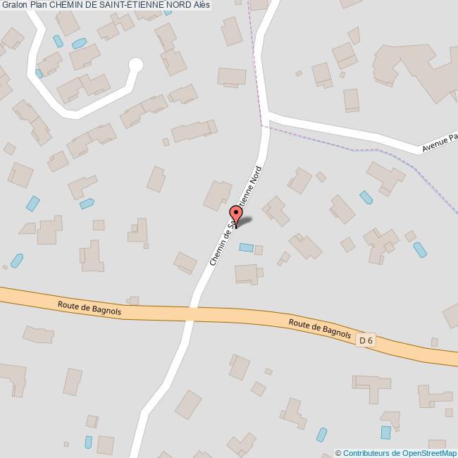 Chemin de SAINTÉTIENNE NORD Alès