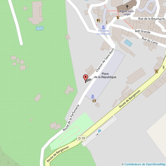 Chemin de SAINTROCH Seillans