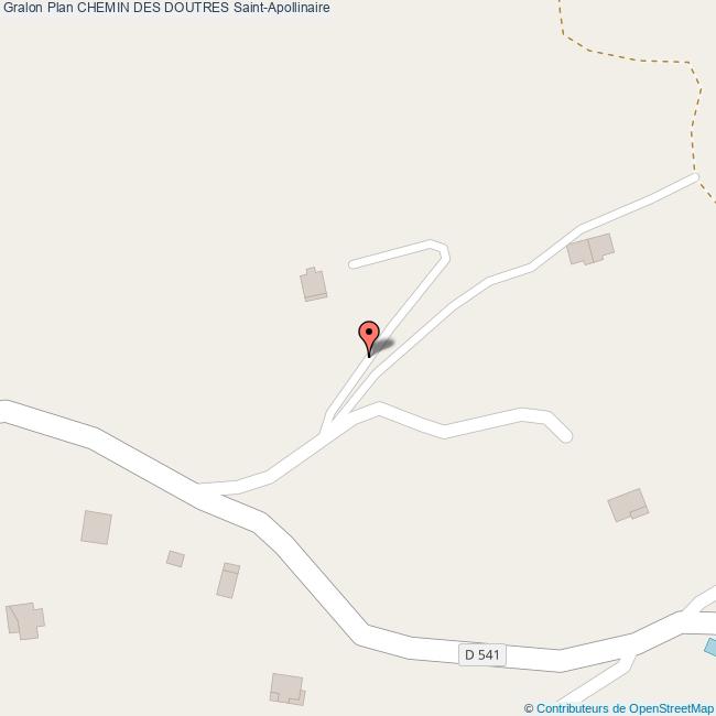 Chemin des DOUTRES SaintApollinaire