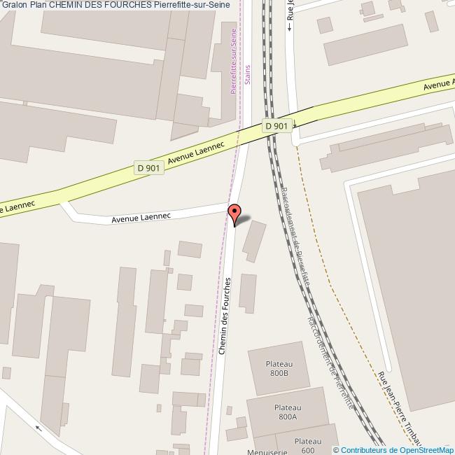 Chemin des FOURCHES Pierrefitte-sur-Seine