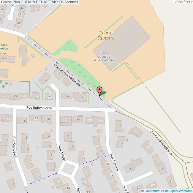 Chemin des MÉTAIRIES Allonnes