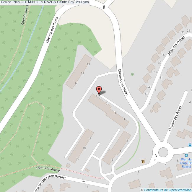 Chemin des RAZES Sainte-Foy-lès-Lyon