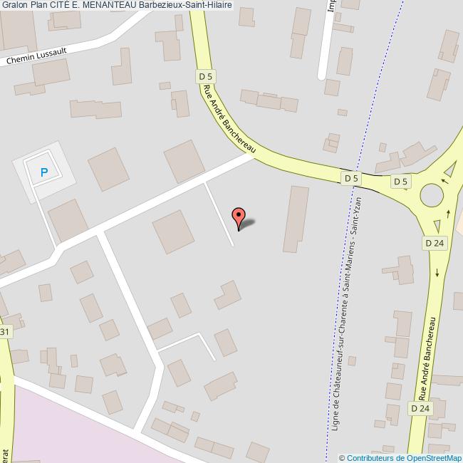 Cité E. MENANTEAU BarbezieuxSaintHilaire