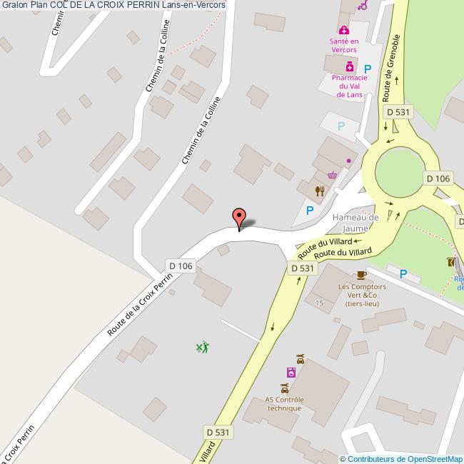 Col de la CROIX PERRIN LansenVercors