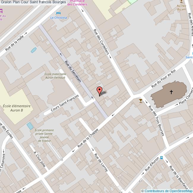 Cour Saint francois Bourges