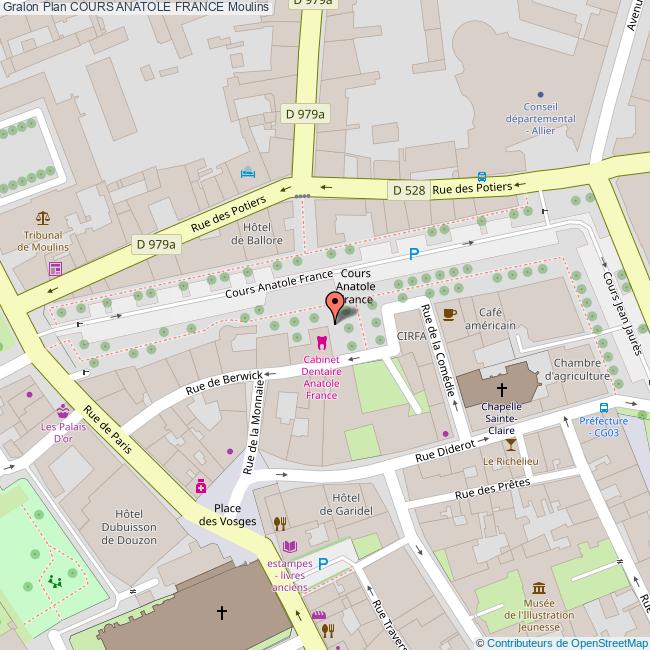 Cours ANATOLE FRANCE Moulins