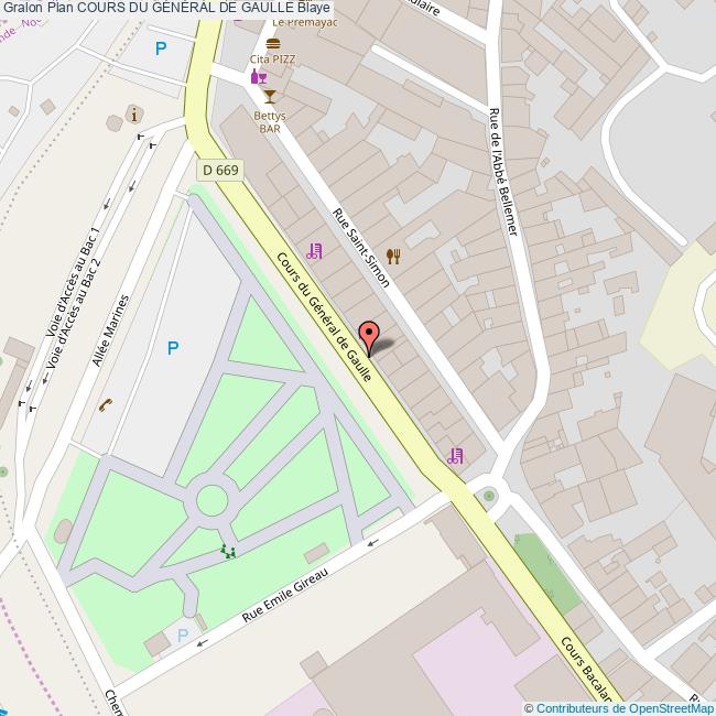 11 Bis Cours Général De Gaulle 21000 Dijon Cours du GÉNÉRAL DE GAULLE Blaye