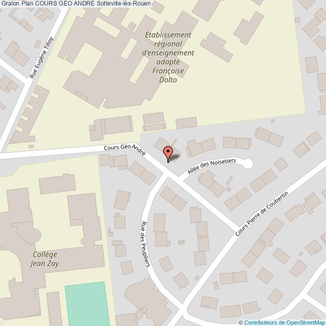 Cours GÉO ANDRÉ SottevillelèsRouen