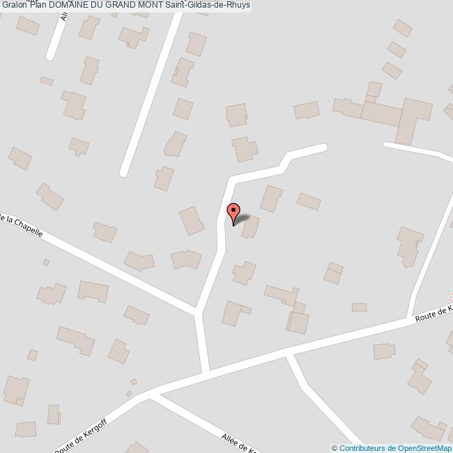 Domaine du GRAND MONT Saint-Gildas-de-Rhuys