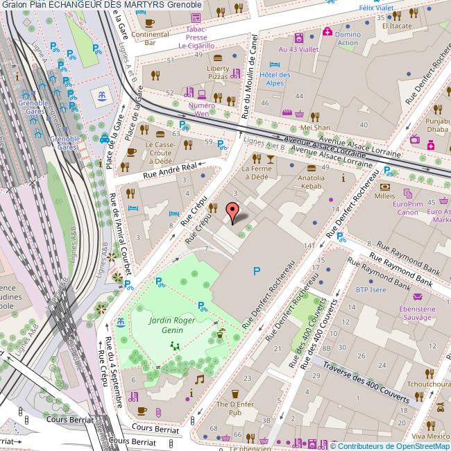 échangeur des MARTYRS Grenoble