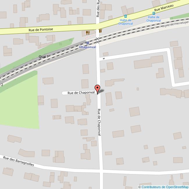 plan Lieu-dit  CHAPONVAL