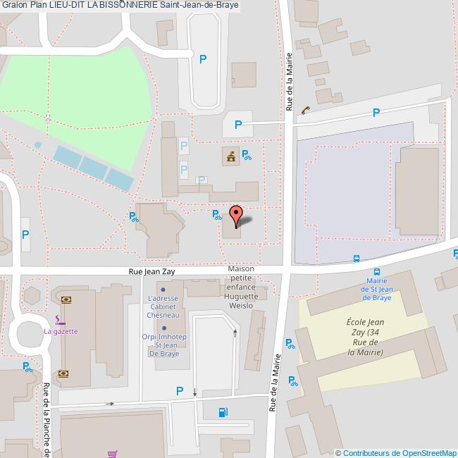 Lieudit LA BISSONNERIE SaintJeandeBraye Lieudit LA BISSONNERIE SaintJeandeBraye