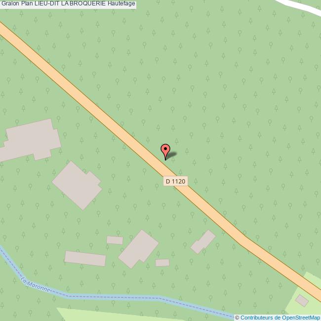 Lieudit LA BROQUERIE Hautefage