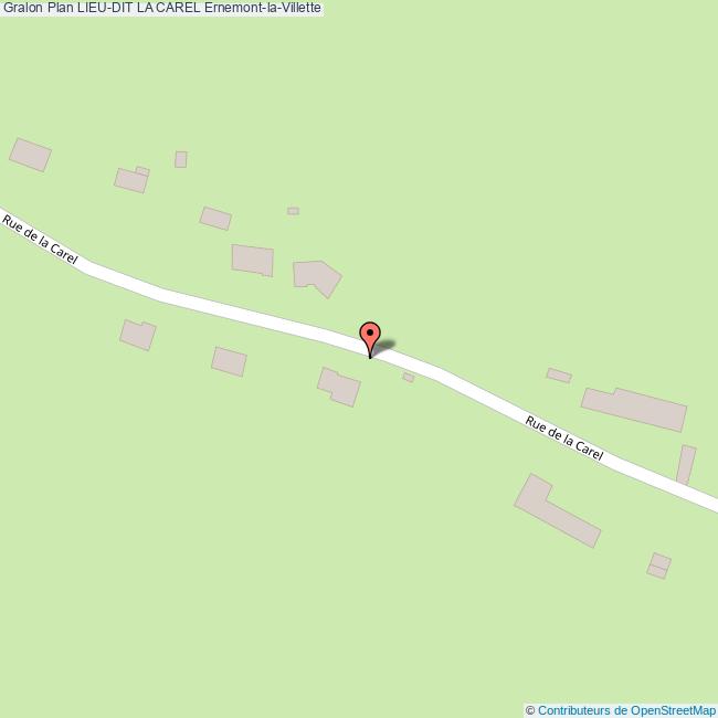 Lieudit LA CAREL ErnemontlaVillette
