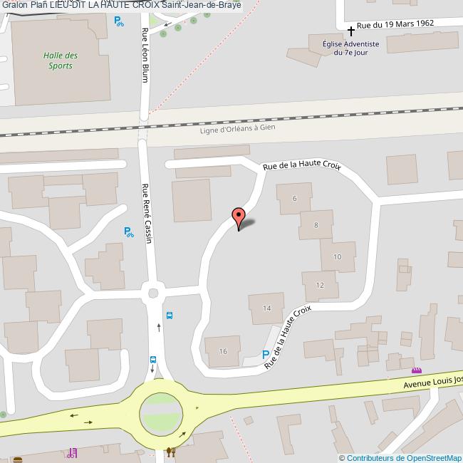 Lieudit LA HAUTE CROIX SaintJeandeBraye