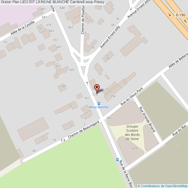 Lieudit LA REINE BLANCHE CarrièressousPoissy