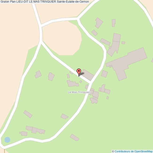 Lieudit LE MAS TRINQUIER SainteEulaliedeCernon