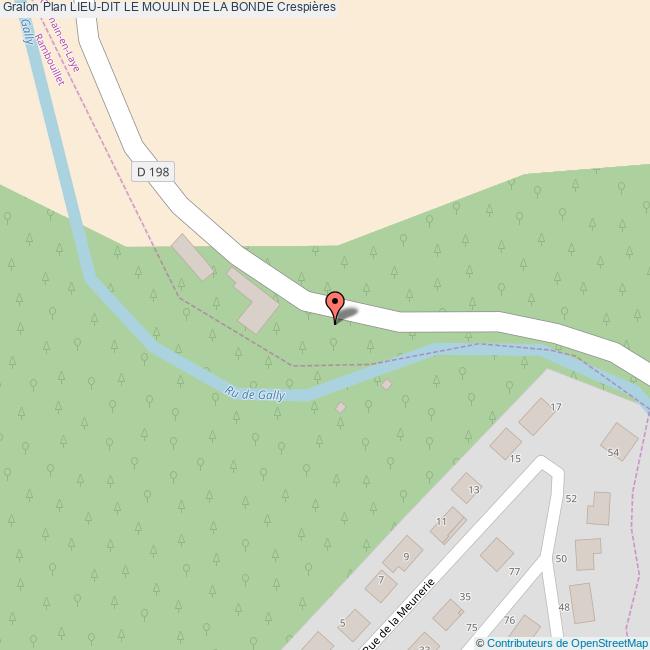Le Moulin De La Bonde à Crespières Lieu-dit LE MOULIN DE LA BONDE Crespières