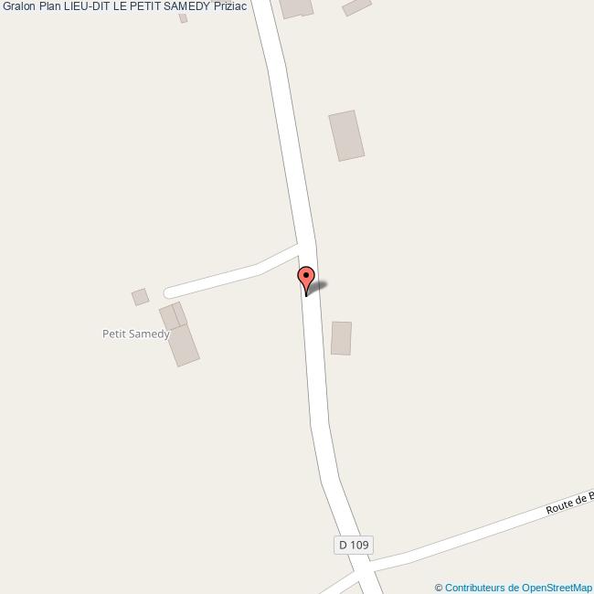 Lieudit LE PETIT SAMEDY Priziac