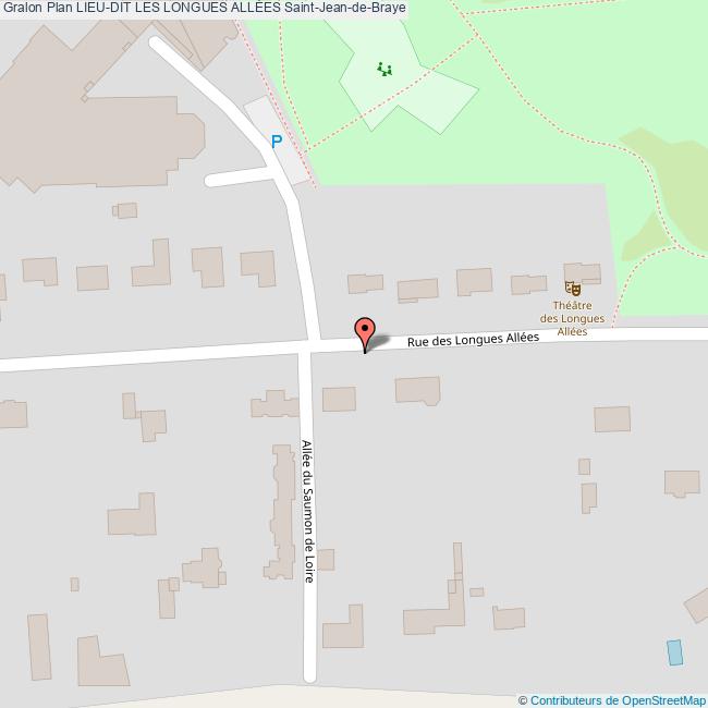 Lieudit LES LONGUES ALLÉES SaintJeandeBraye