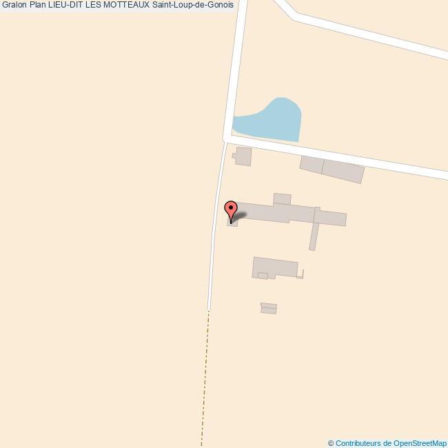Lieudit LES MOTTEAUX SaintLoupdeGonois