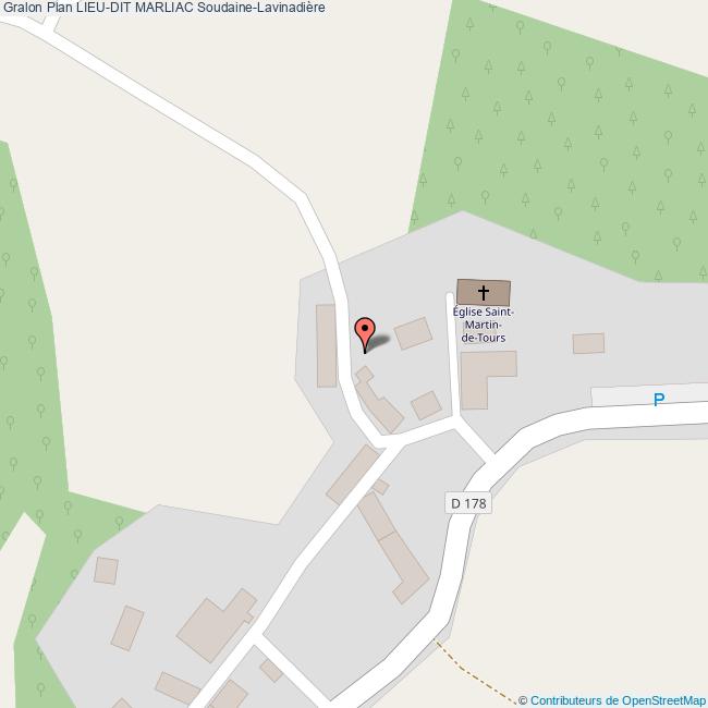 Lieudit MARLIAC SoudaineLavinadière