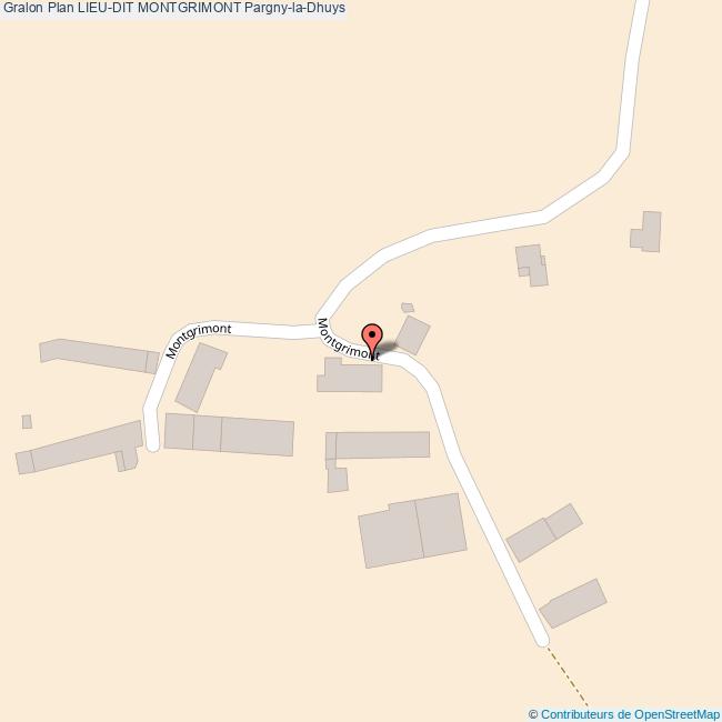 Lieudit MONTGRIMONT PargnylaDhuys