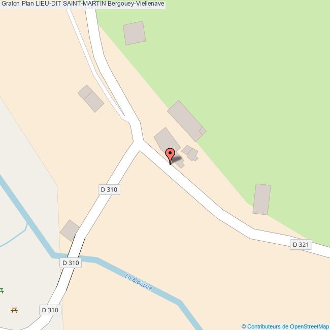 Lieudit SAINTMARTIN BergoueyViellenave