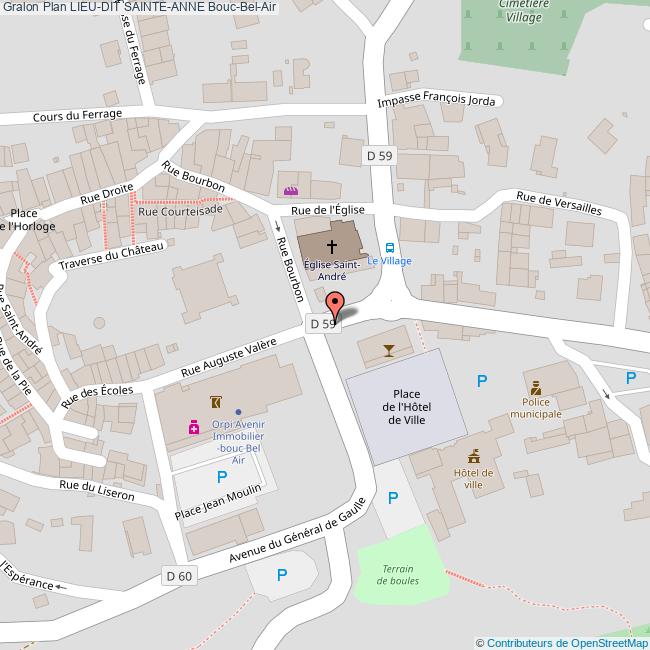 Lieu Dit Sainte Anne Bouc Bel Air