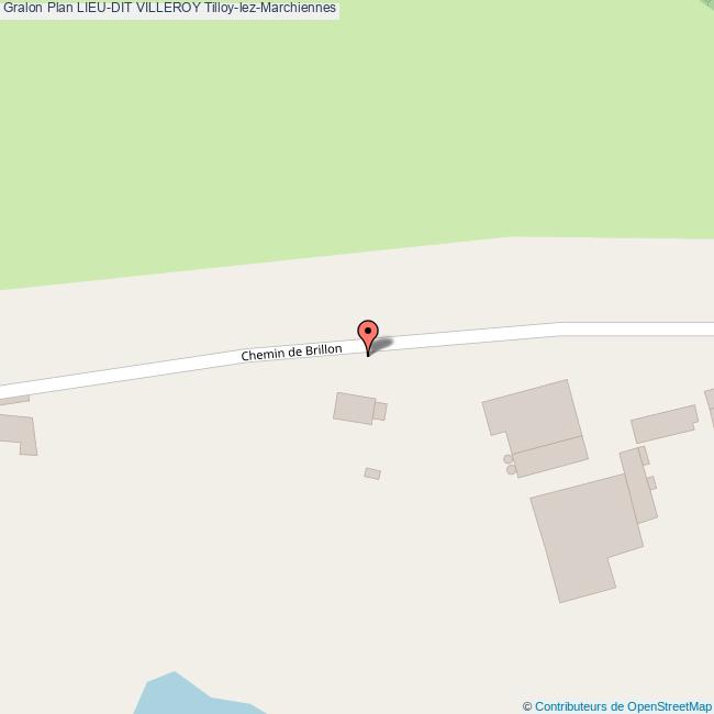 Lieudit VILLEROY TilloylezMarchiennes