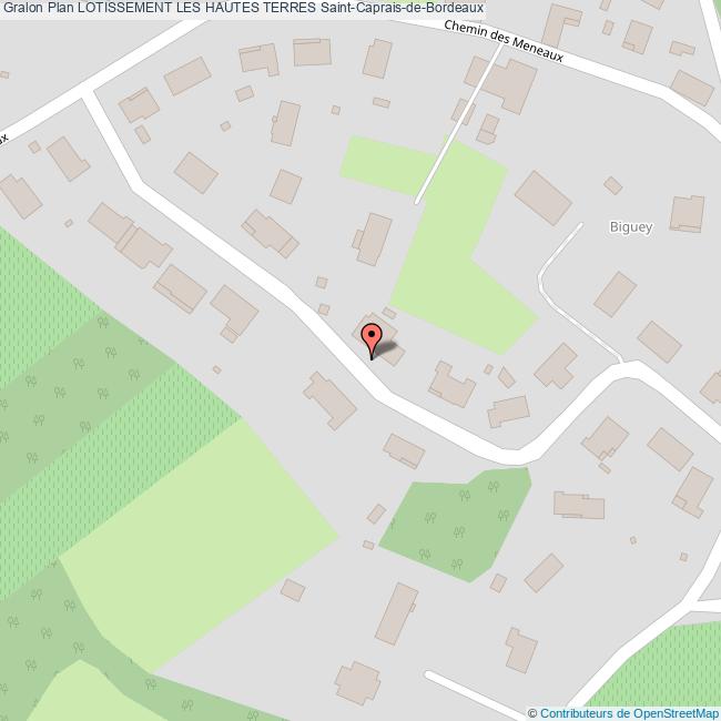 Lotissement LES HAUTES TERRES SaintCapraisdeBordeaux