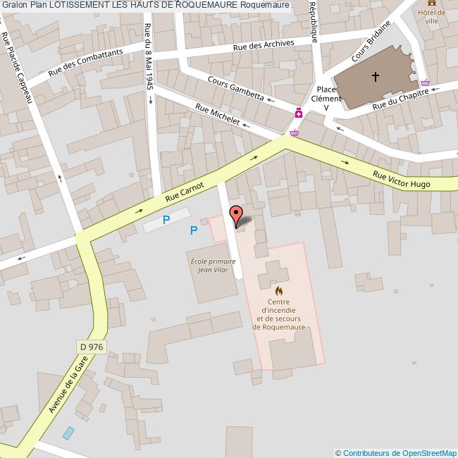 Lotissement LES HAUTS DE ROQUEMAURE Roquemaure