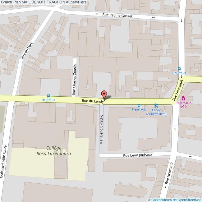 Mail BENOÎT FRACHON Aubervilliers