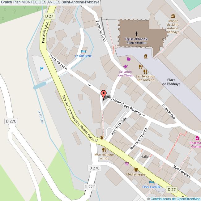 Montée des ANGES SaintAntoinel'Abbaye