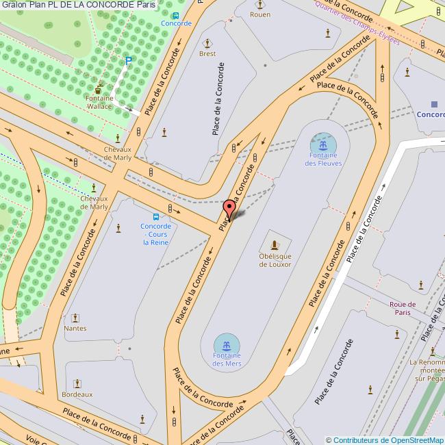 Pl de la CONCORDE Paris