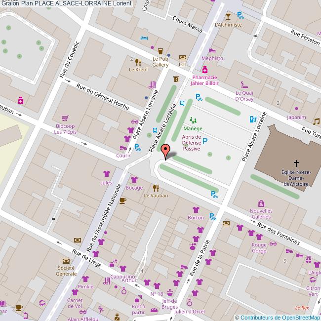 Place ALSACELORRAINE Lorient