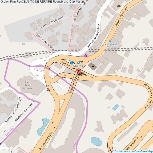 Place ANTOINE REPAIRE RoquebruneCapMartin